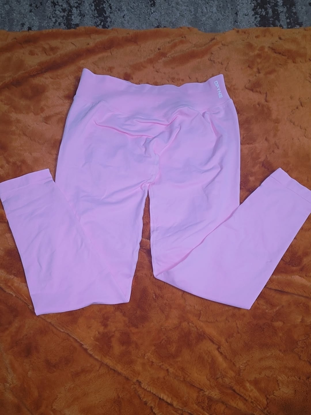 Light Pink Women's Active Leggings by DFYNE